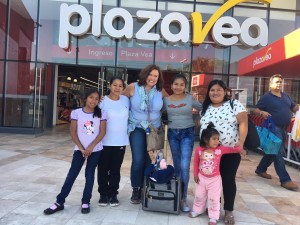 Diana's whole family traveled 2 1/2 hours to meet Maria in Piura. It was a life changing experience. 