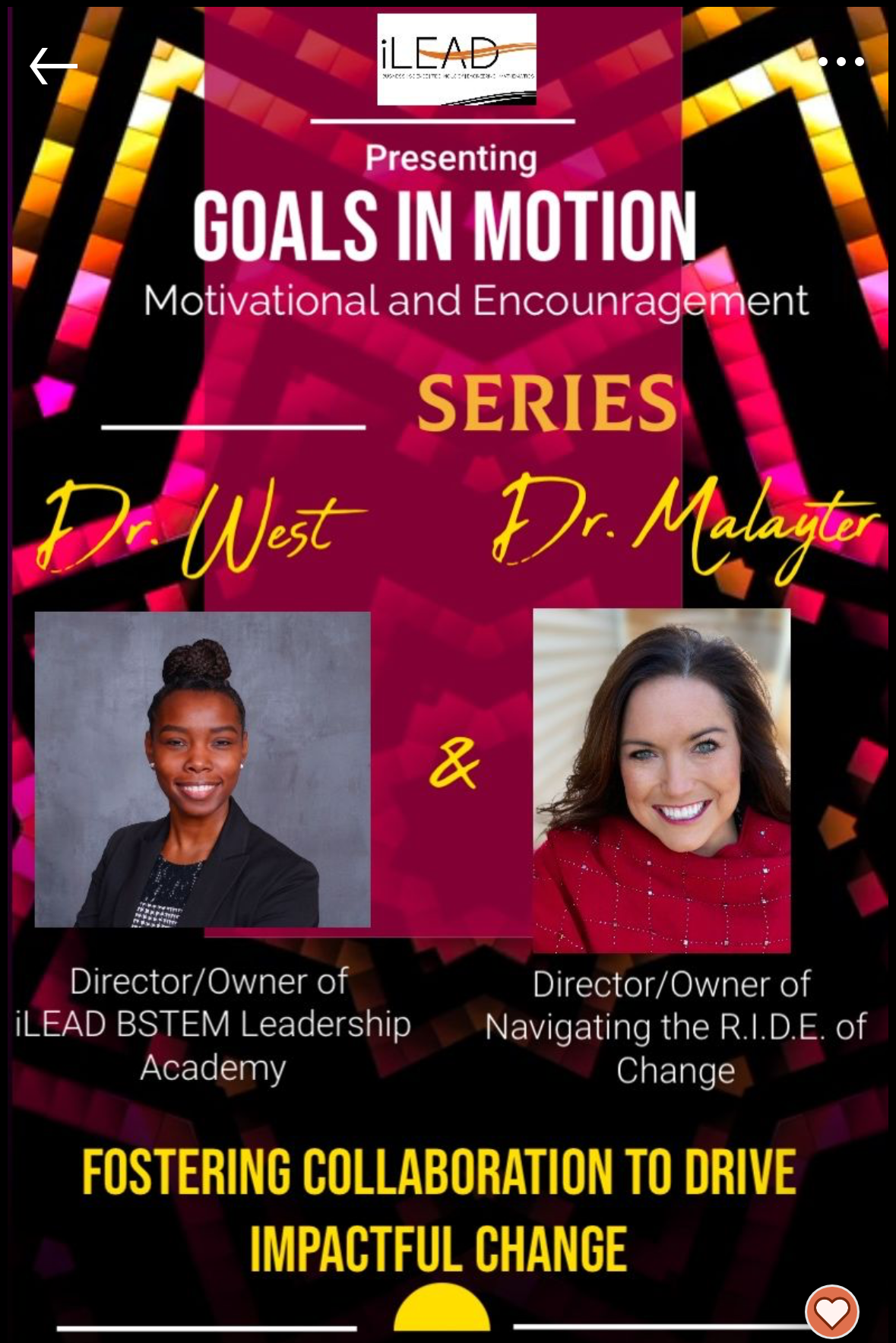 Goals In Motion Flyer