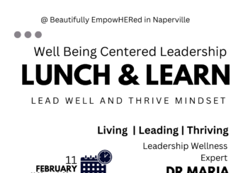 Well Being Centered Leadership Lunch and Learn Flyer